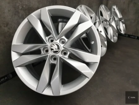 4x Genuine Skoda Fabia 4 Alloy Rims 16 Inch - €235