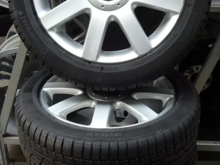 4 Original 2015 Volkswagen Golf 7 17 inch wheels + Tires 205/50 R17 – €210