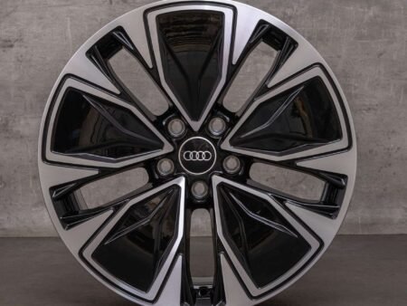 Original Audi A6 Rims 18 inch Front 4P0601025C Gloss Black 18 inch NEW – €225