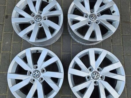 4 ORIGINAL ALLOY WHEELS Volkswagen T-Cross R17 ET39 5×100 – €165
