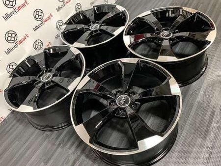 18" AUDI ROTOR STYLE ALLOY WHEELS  -  €210
